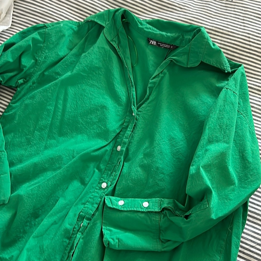 Zara button down shirt